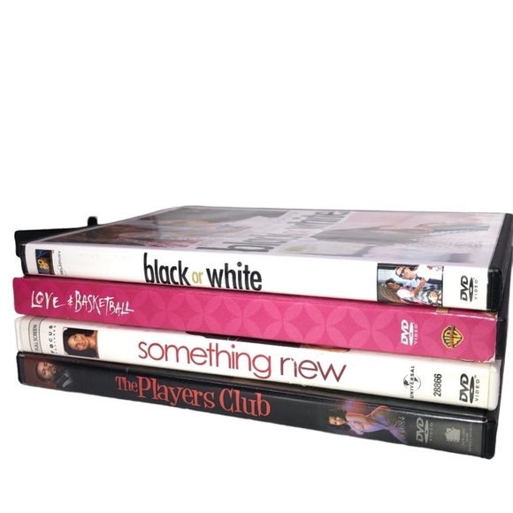 Lot of (4) DVD Video Movies B/W, Love & Basketball, Something New, Players Club - Picture 5 of 16